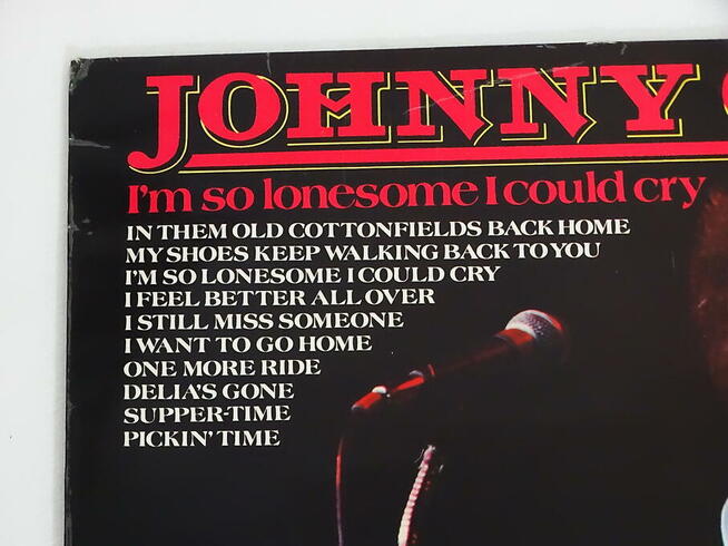 Johnny Cash – Im So Lonesome I Could Cry Vinyl LP 1970 r.