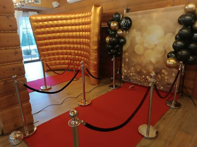 Fotobudka foto budka ciężki dym love Wynajem czerwony dywan