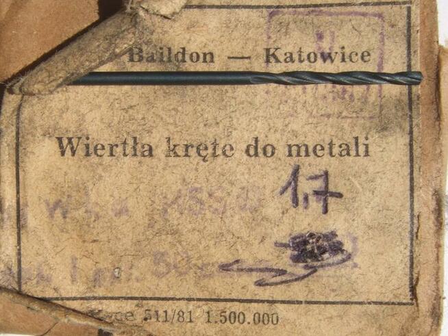 WIERTŁO DO METALU NWKc 6 HSS POLDI CZESKIE BAILDON POLSKIE
