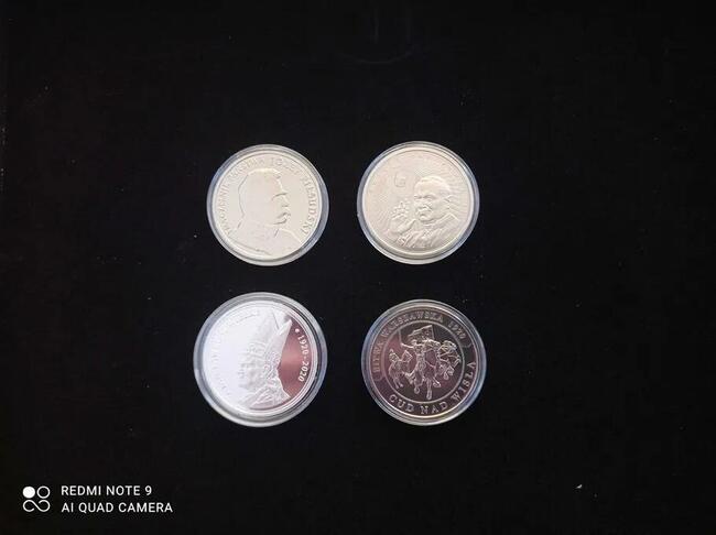 Bóg Honor Ojczyzna zestaw 12 monet ORGINALNE NOWE plus GRATI