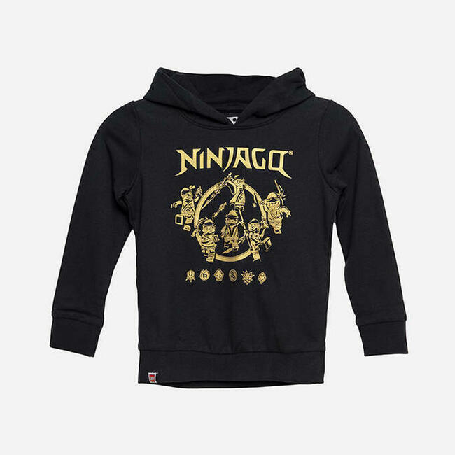 104 Bluza z kapturem Lego Ninjago czarna