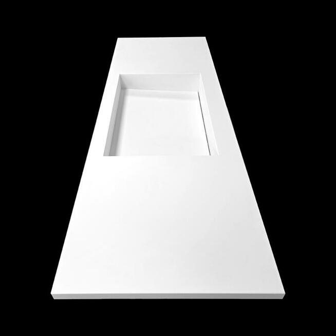 Umywalka łazienkowa z odpływem liniowym 140x47x2.4cm