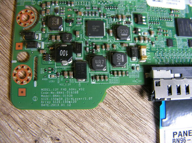 T-con logika BN41-01938B LSF400HM02 telewizor SAMSUNG 40EH