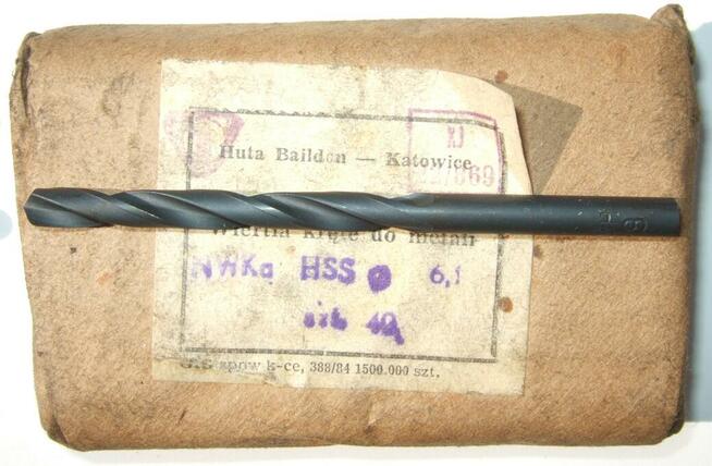 WIERTŁO DO METALU NWKc 6 HSS POLDI CZESKIE BAILDON POLSKIE