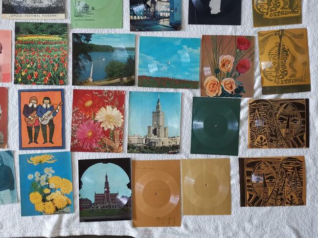 45 pocztówek dźwiękowych utwory w opisie