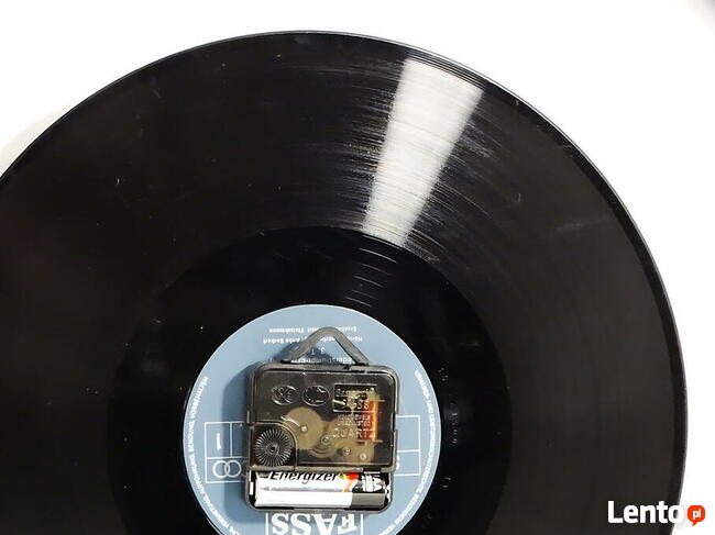 Zegar z płyty winylowej 12 LP klasyczny