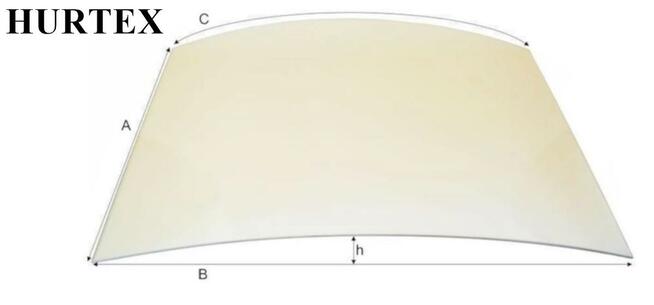 Szyba kominkowa do kominków HARK AVENSO MERO ROMA LINOX VIVE