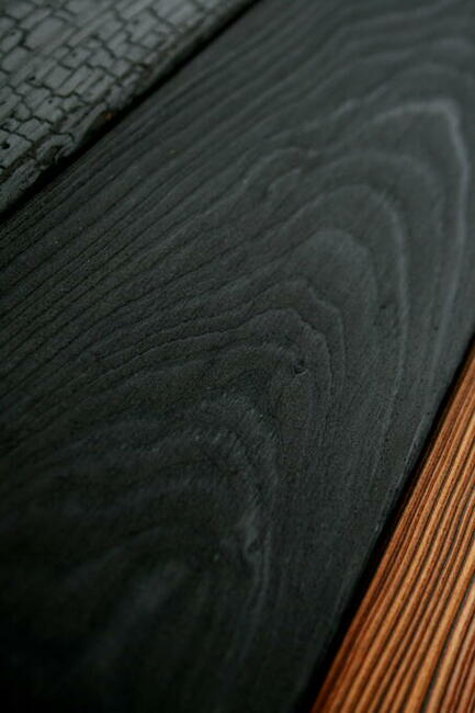 Deski elewacyjne opalane Shou Sugi Ban