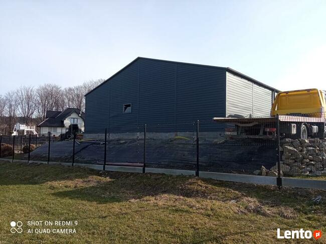 Garaż ..Hala stalowa . Producent