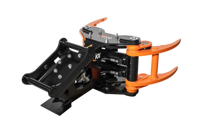 GŁOWICA Ścinkowa koparka 5-15 ścina drzewa chwytak do drewna