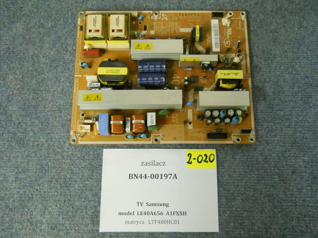 BN44-00197A zasilacz z TV - Samsung LE40A656 2-020