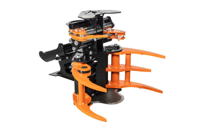 GŁOWICA Ścinkowa koparka 5-15 ścina drzewa chwytak do drewna