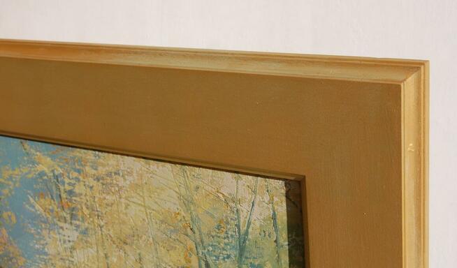 Wąwóz Kazimierz Dolny pejzaż obraz olejny Mirosława Marcinek