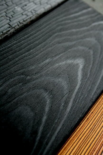 Deski elewacyjne opalane Shou Sugi Ban