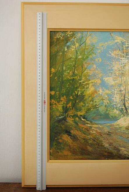 Wąwóz Kazimierz Dolny pejzaż obraz olejny Mirosława Marcinek