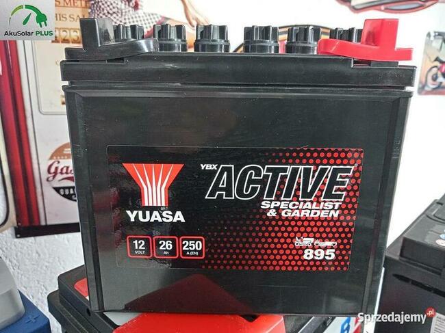 Akumulator 26Ah 250A P+ YUASA GARDEN kosiarka