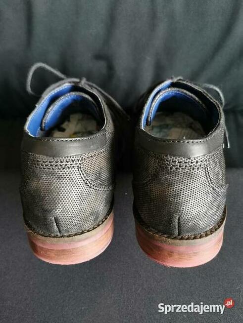 BUGATTI klasyczne półbuty męskie Rozm.44 Jak NOWE