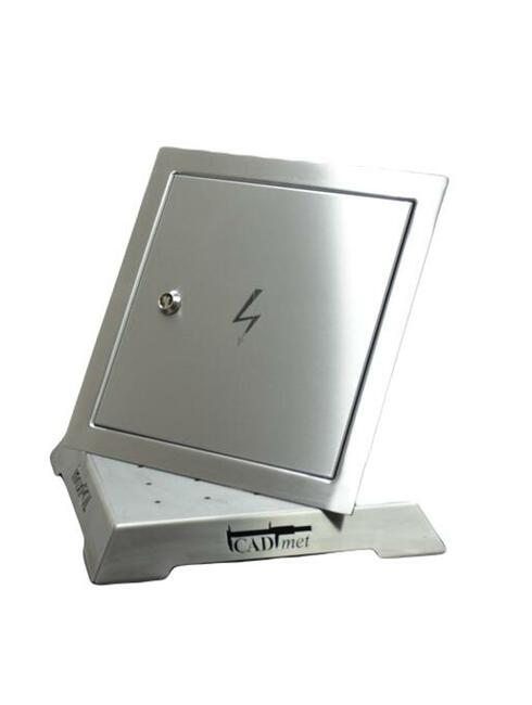 Drzwiczki rewizyjne elektryczne 300x300 INOX