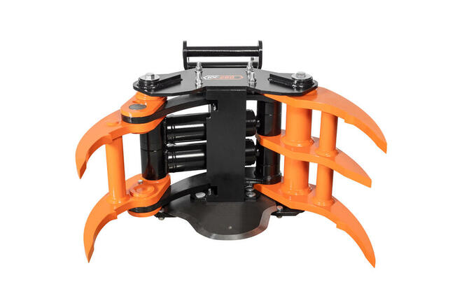 GŁOWICA Ścinkowa koparka 5-15 ścina drzewa chwytak do drewna