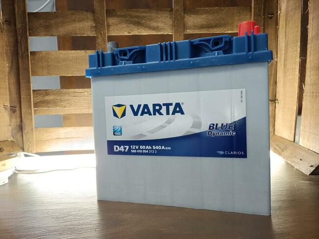 Akumulator VARTA Blue Dynamic D47 60Ah 540A P+ Japan