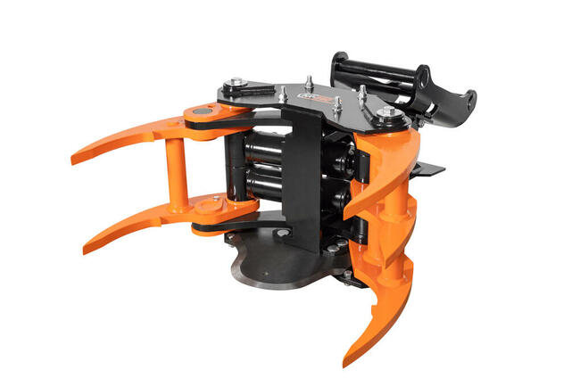 GŁOWICA Ścinkowa koparka 5-15 ścina drzewa chwytak do drewna