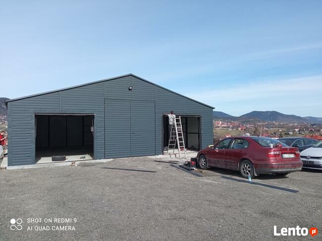 Garaż ..Hala stalowa . Producent