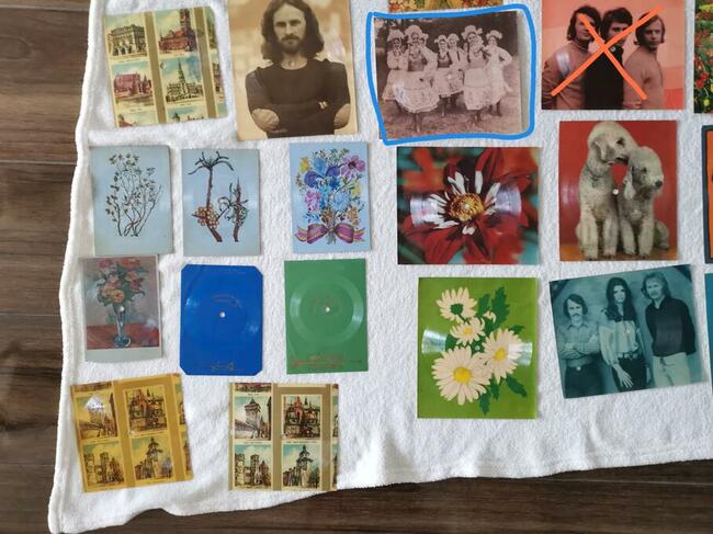 45 pocztówek dźwiękowych utwory w opisie