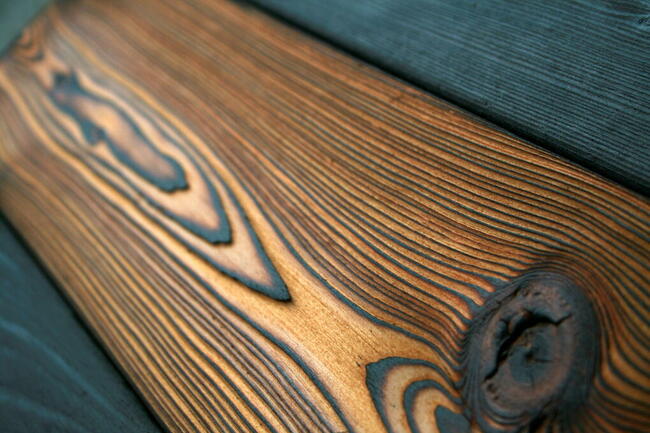 Deski elewacyjne opalane Shou Sugi Ban