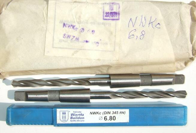WIERTŁO DO METALU NWKc 9,5 HSS POLDI CZESKIE WERKO BAILDON B