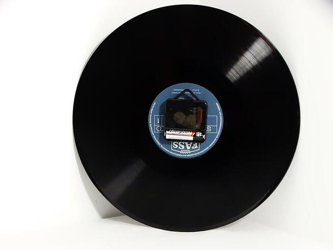 Zegar z płyty winylowej 12 LP klasyczny