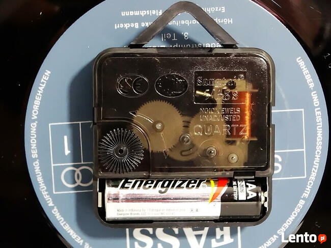 Zegar z płyty winylowej 12 LP klasyczny