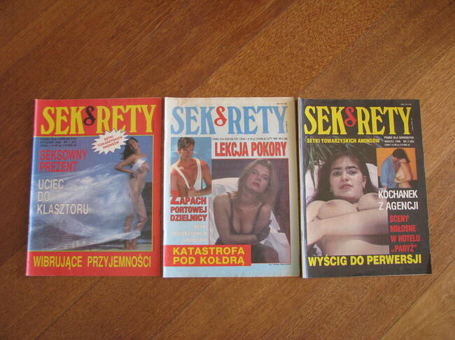 SEKsRETY – magazyn erotyczny dla dorosłych 1995 – 1999, 2002