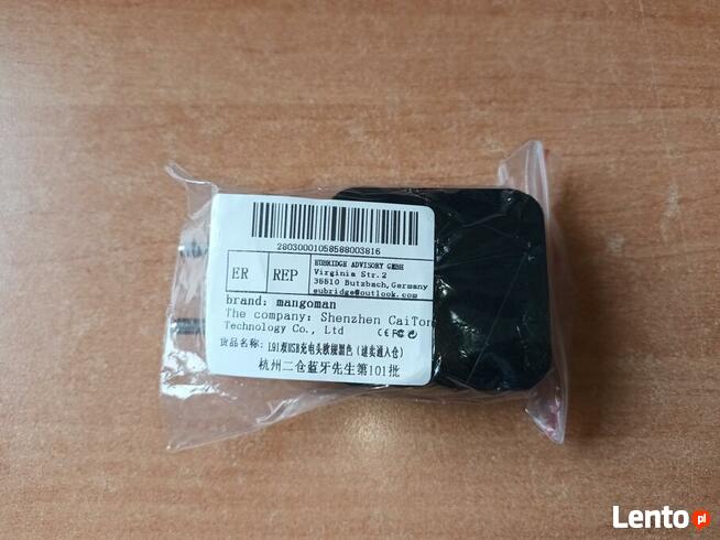 Ładowarka do telefonu 2 x USB QC3.0 + 2.1 A