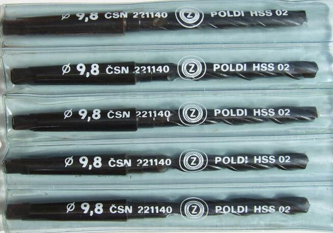 WIERTŁO DO METALU NWKc 10 HSS POLDI CZESKIE WERKO BAILDON HB