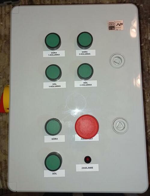 Sterownik do podnośnika kolumnowego - 2 silniki (wymiana)