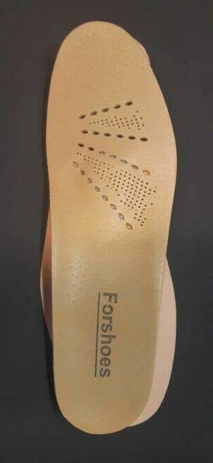 Wygodne wkładki do butów z usztywnieniem. Rozmiar 38