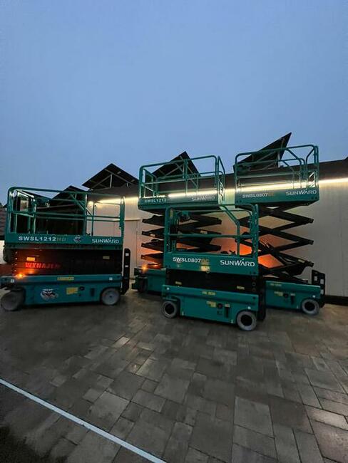 Podnośniki, zwyżki Nożycowe POZNAŃ - wynajem