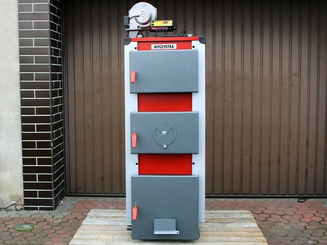 Kocioł piec c.o. 14KW do 110m2 na WĘGIEL DREWNO 3-kanał 5lat