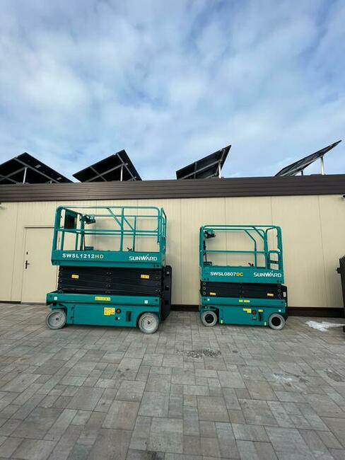 Podnośniki, zwyżki Nożycowe POZNAŃ - wynajem