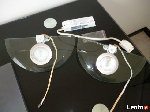 Kinkiet oprawa podszafkowa halogenowa. 3 sztuki.