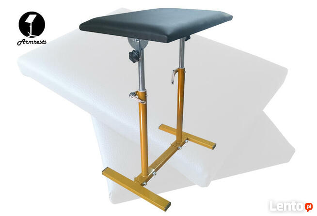 Podnóżek do tatuażu – regulowany (podwójny H2) (Żółte złoto)