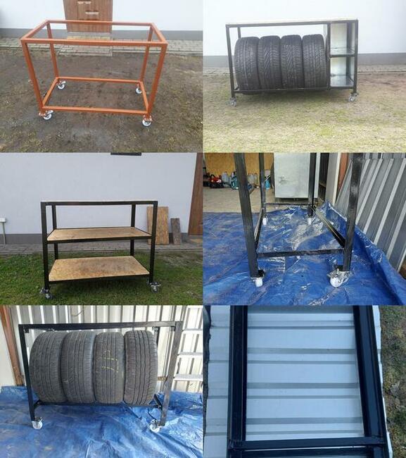 mobilny stół do garażu