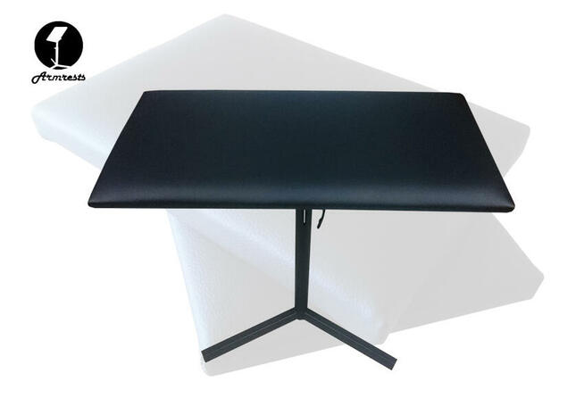 Podłokietnik do tatuażu (czarny), większa poduszka 60×30 cm