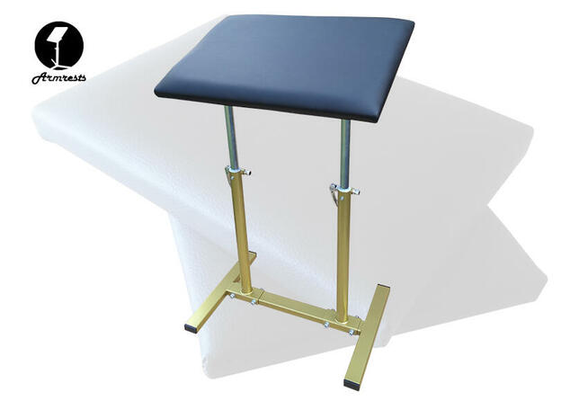 Podnóżek do tatuażu – regulowany (podwójny H2) Lśniące złoto