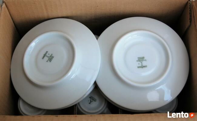 Komplet 6 filiżanek do espresso Lavazza, porcelana dAncap