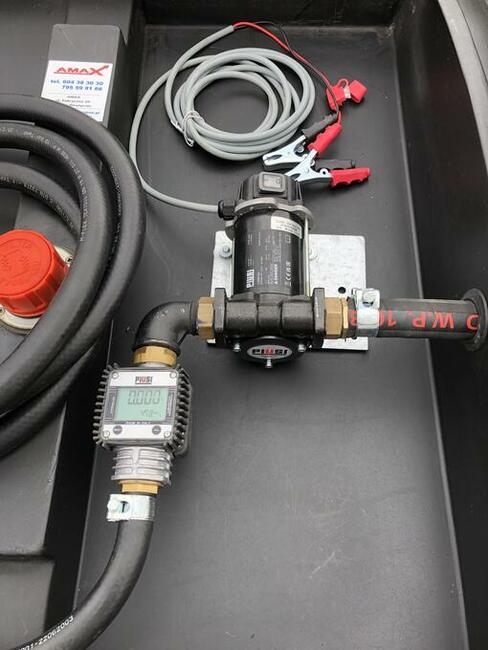 Zbiornik na paliwo 900l - mobilny przewoźny zbiornik diesel