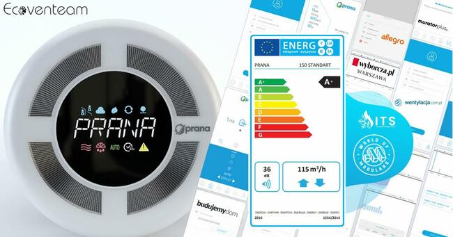 Rekuperator Prana PRANA150 PREMIUM Białystok CzystePowietrze