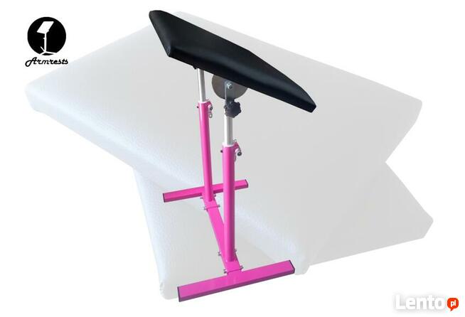 Podnóżek do tatuażu – regulowany (podwójny H2) (Różowy)