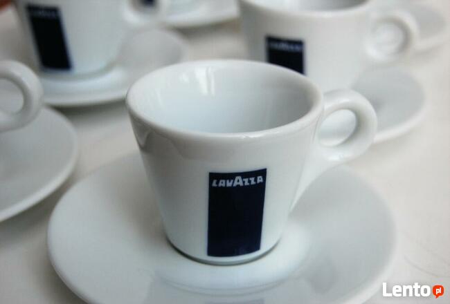 Komplet 6 filiżanek do espresso Lavazza, porcelana dAncap