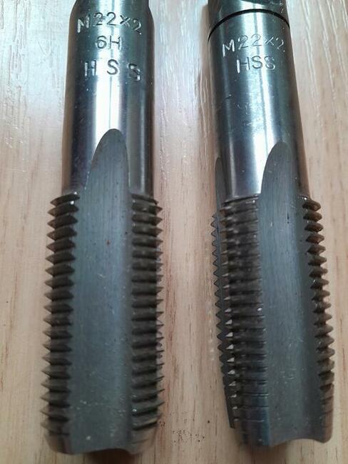 Gwintowniki M22x2 polskiej produkcji nowe